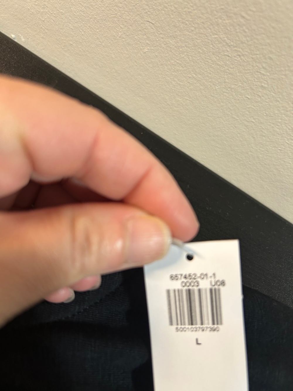 Old Navy Black Tiered Spaghetti-Strap Mini Dress - Picture 6 of 6
